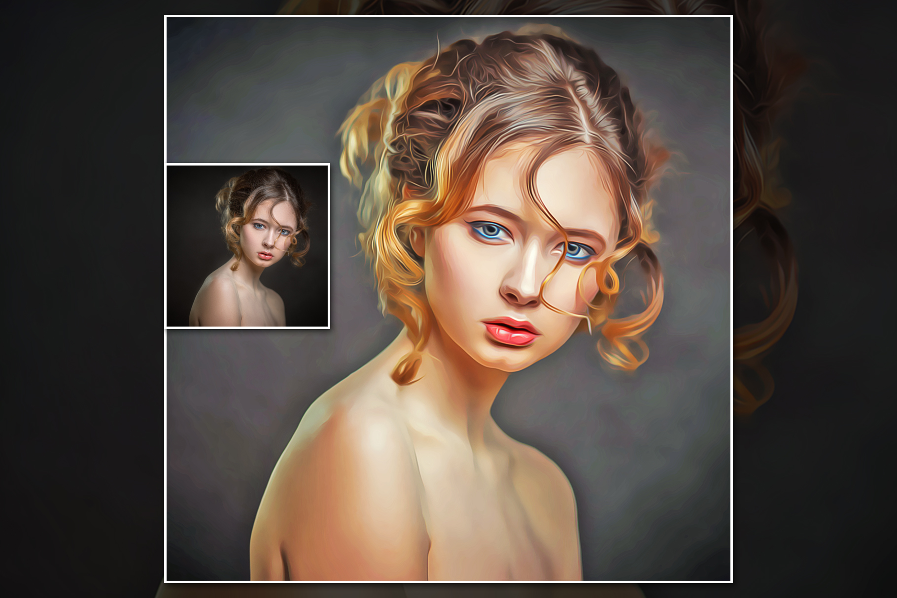 Realistic Oil Painting, Addons GraphicRiver